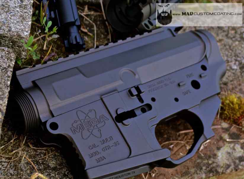 Cerakote - Mega Arms Ar Builders Kit Cerakoted Using Mcmillan® Tan