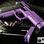 purple cerakote lionheart 9mm, purple pistol