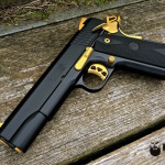 black and gold 1911