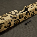 leopard print gun, cheetah print cerakote firearm springfield xd