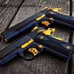 Kimber 1911s in MAD Black and Gold