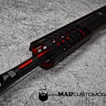 MAD Black & USMC Red on an F1 Firearms AR15