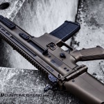 FN SCAR 16 in Midnight Bronze & MAD Black
