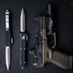 glock 19, custom glock, cerakote, microtech knives, rosco mfg